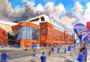 Ibrox-Stadion, Kunst und Kultur - FC Rangers